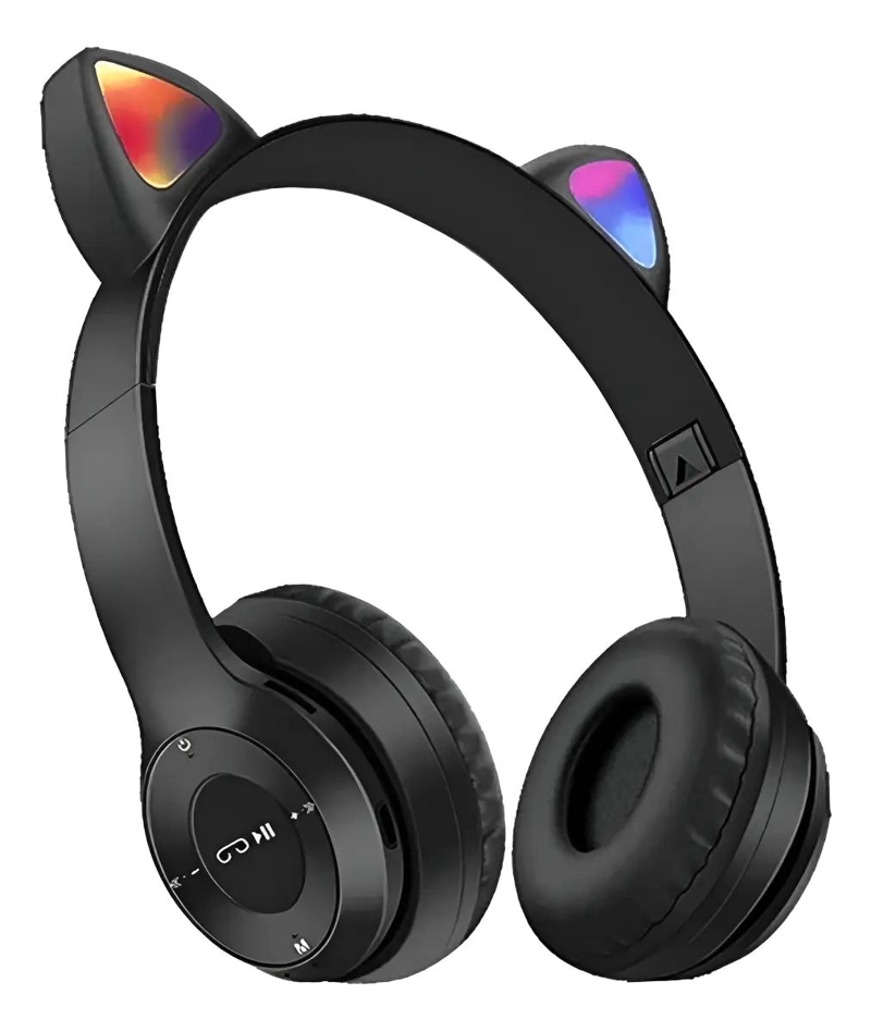 AUDIFONOS CON OREJAS DE GATITO PARA NIÑOS - 1