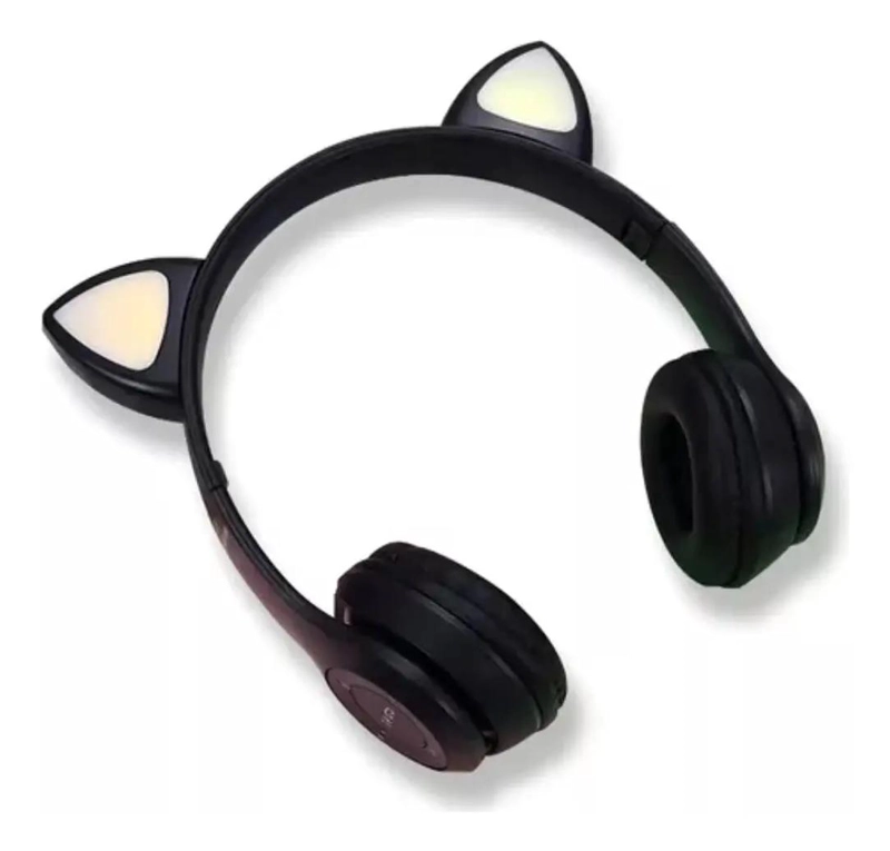 AUDIFONOS CON OREJAS DE GATITO PARA NIÑOS - 2