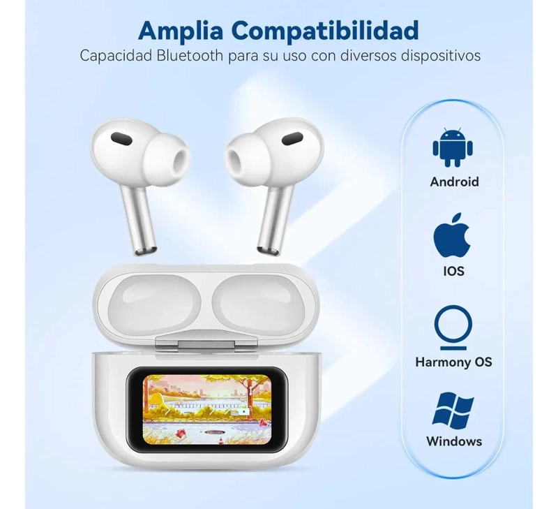 AUDIFONOS INALAMBRICOS CON CANCELACION DE RUIDO PARA IOS/ - 5