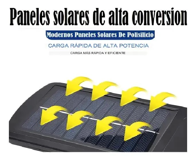 PACK DE FOCOS LED SOLARES CON SENSOR DE MOVIMIENTO - 4