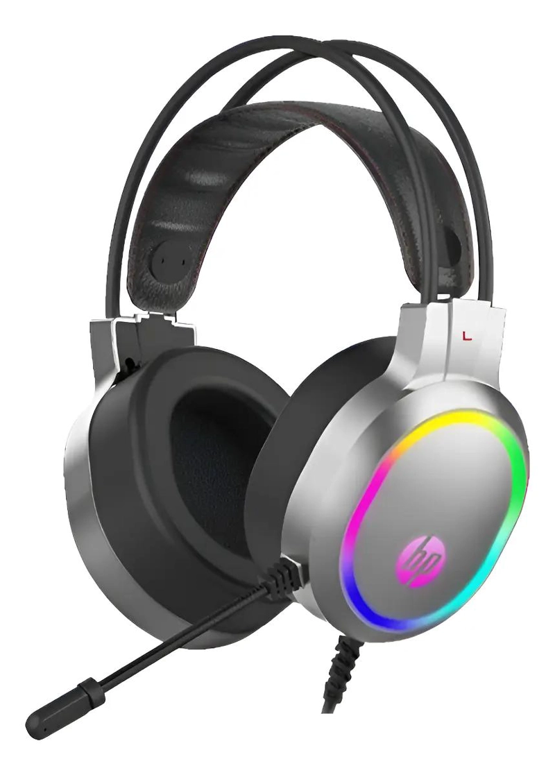 AUDIFONOS GAMER RGB USB PARA PC PS4 XBOX NEGRO - 1