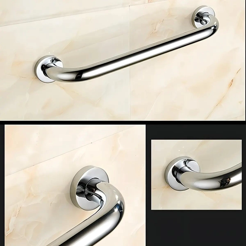BARRA DE SEGURIDAD RECTA PARA DUCHA 50 CM ACERO INOX - 3