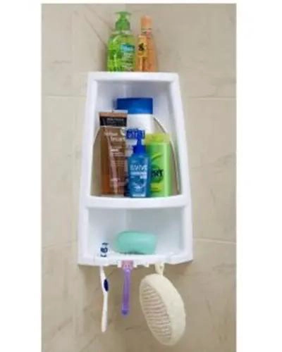 ORGANIZADOR ESQUINERO BLANCO PARA BAÑO - 3