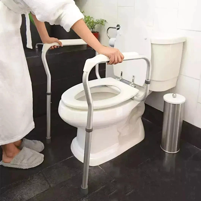 BARRA DE APOYO PARA INODORO EN BAÑO - 2