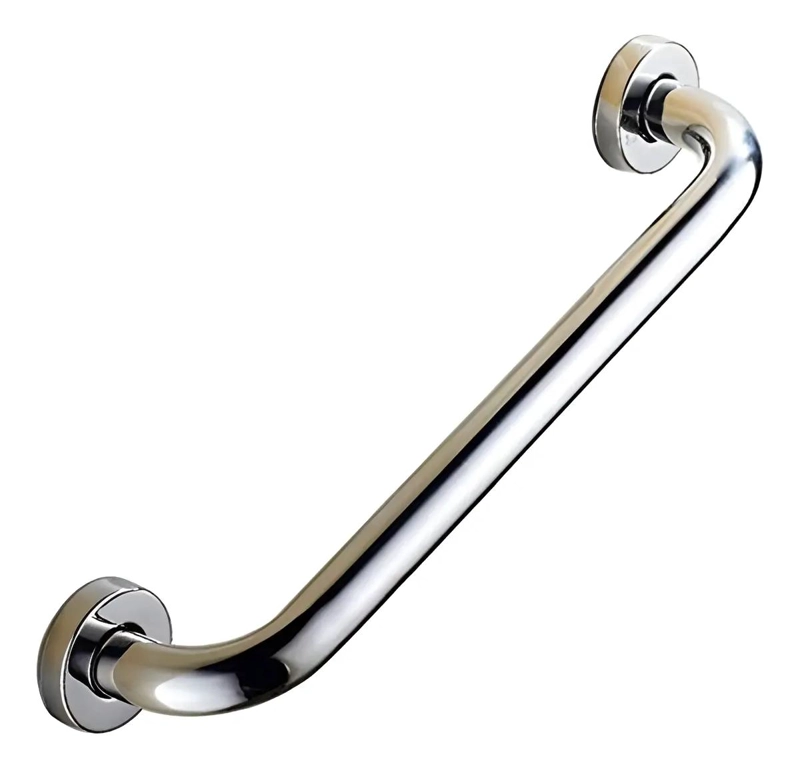 BARRA DE SEGURIDAD RECTA PARA DUCHA 40 CM ACERO INOX - 1
