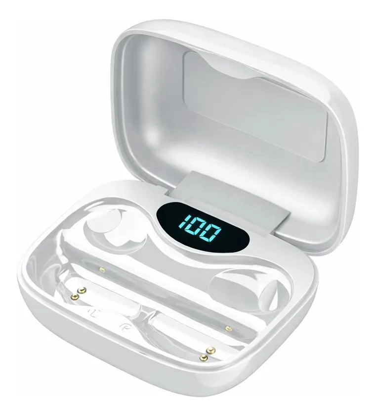 AUDIFONOS BLUETOOTH EAR CUFF CLIP ON OPEN-EAR BLANCO - 3