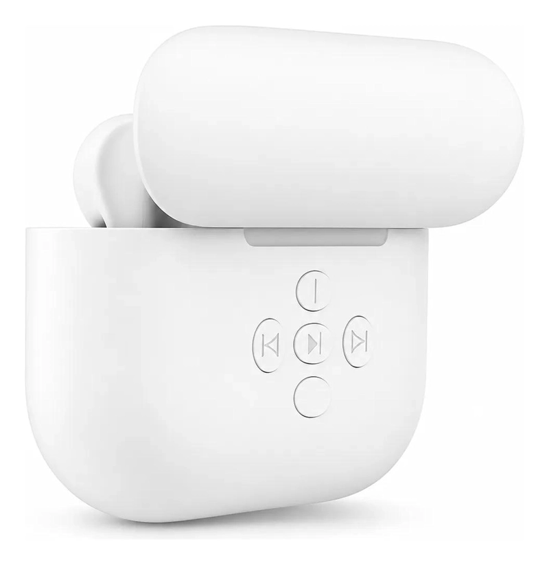 AUDIFONOS BLUETOOTH BLANCOS CON ESTUCHE Y SONIDO HIFI - 1