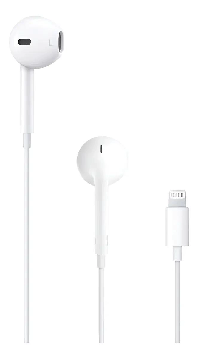 AURICULARES EARPODS CON CONECTOR LIGHTNING BLANCO - 1