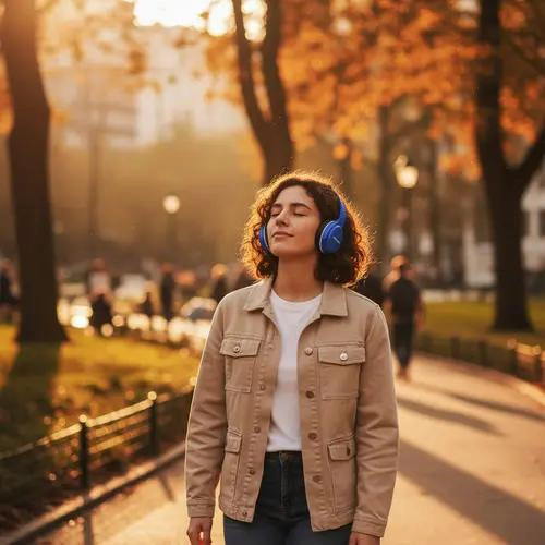 AUDIFONOS INALAMBRICOS BLUETOOTH CON MICROFONO Y CONTROL - 4