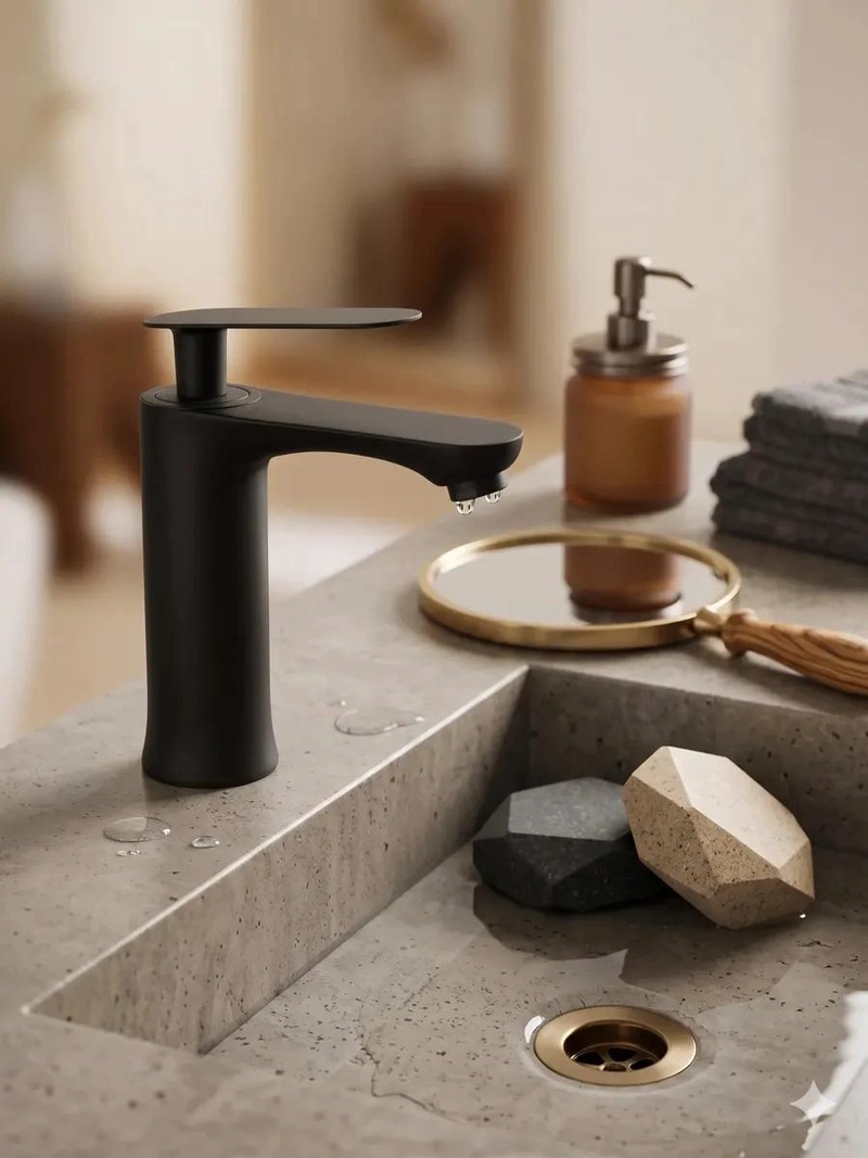 LLAVE MONOMANDO PARA LAVABO DE BAÑO - 2