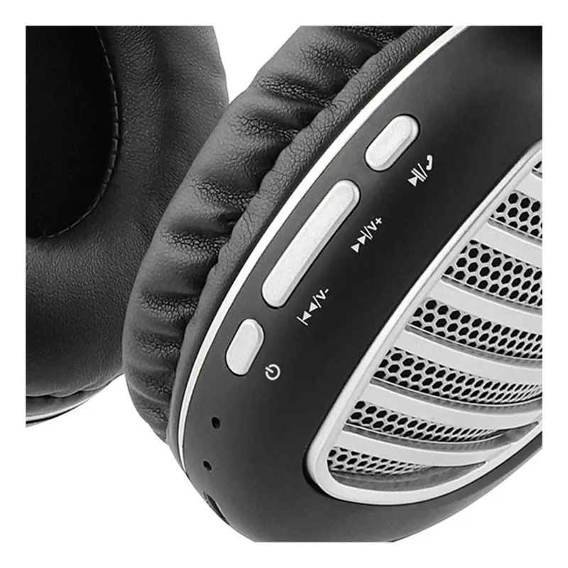 AUDIFONOS BLUETOOTH INALAMBRICOS COLOR PLATEADO - 2