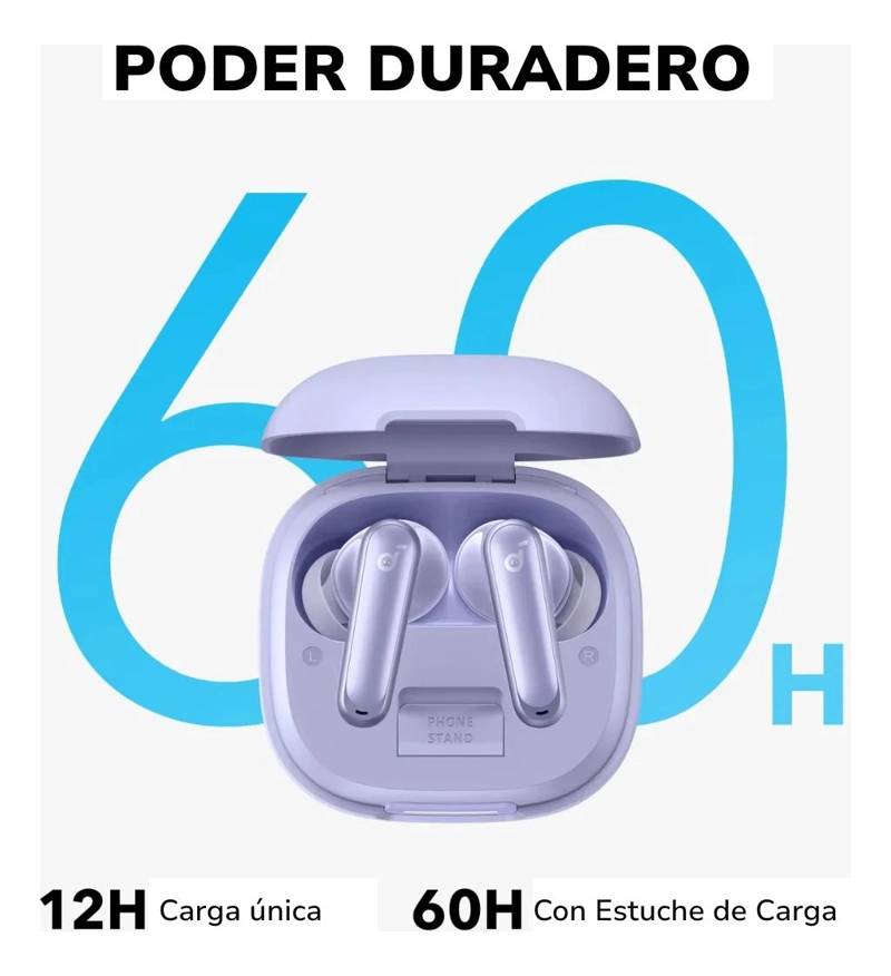 AUDIFONOS INALAMBRICOS TWS CON CANCELACION ACTIVA DE RU</ - 2