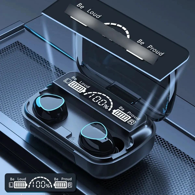 AUDIFONOS BLUETOOTH INALAMBRICOS ESTE REO CON ESTUCHE DE C - 4