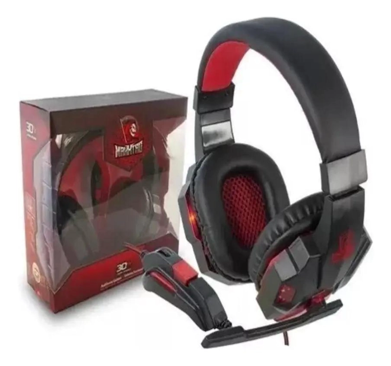 AUDIFONOS GAMER HI FI CON CONEXION 3.5MM Y USB - 1