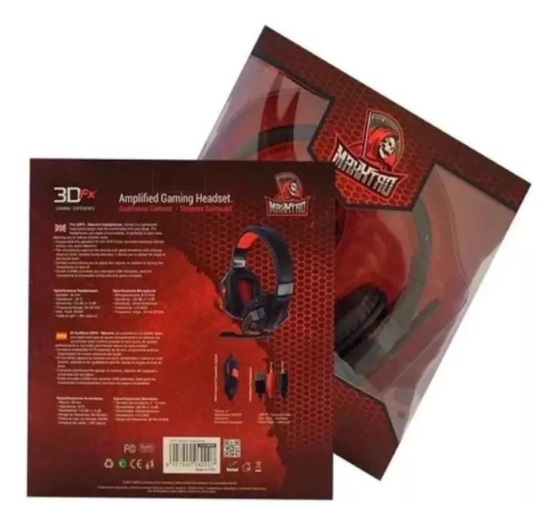 AUDIFONOS GAMER HI FI CON CONEXION 3.5MM Y USB - 2