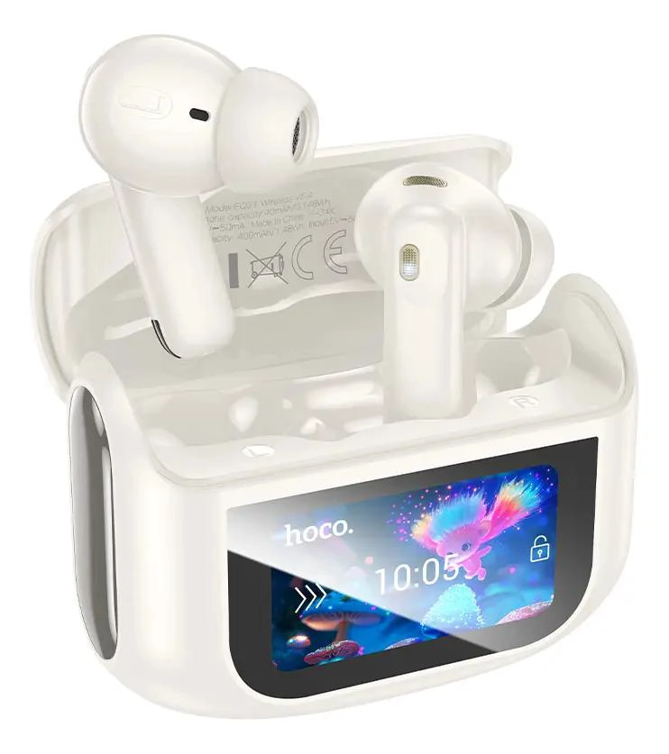 AUDIFONOS BLUETOOTH CON PANTALLA LED Y CANCELACION DE RUE - 1
