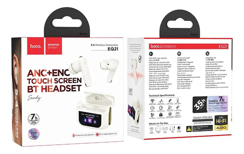 AUDIFONOS BLUETOOTH CON PANTALLA LED Y CANCELACION DE RUE - 5