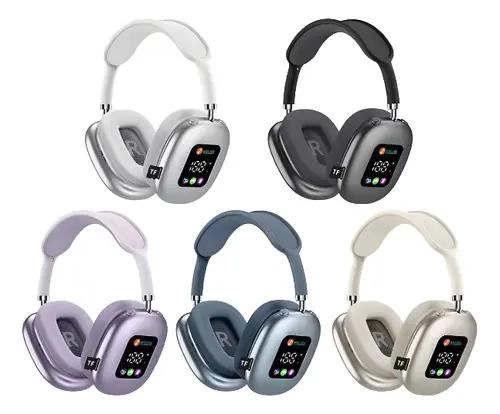 AURICULARES INALAMBRICOS CON PANTALLA DIGITAL Y RGB - 1