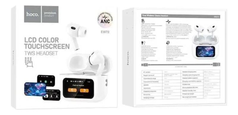 AUDIFONO INALAMBRICO BLUETOOTH CON PANTALLA TACTIL - 2