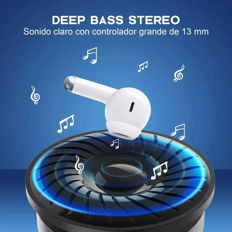 AUDIFONOS INALAMBRICOS BLUETOOTH 5.3 RECARGABLES - 3