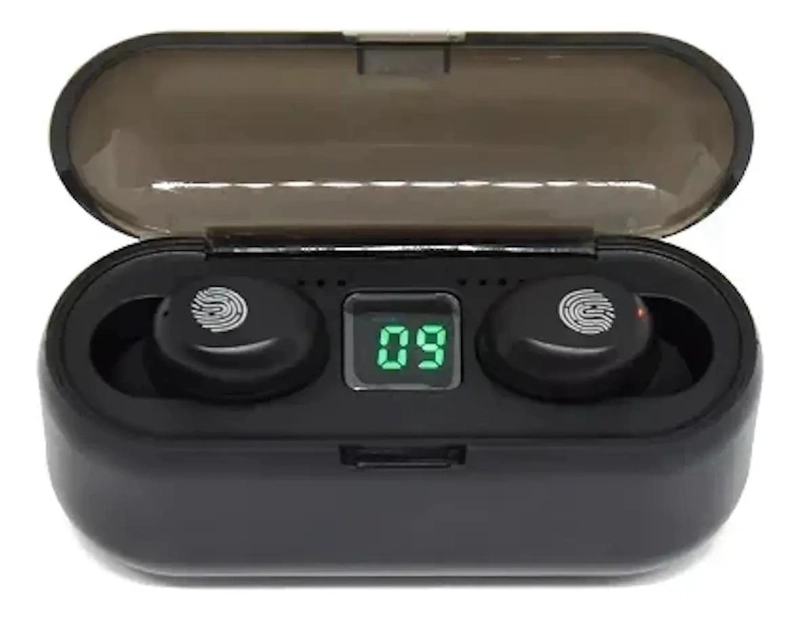 AURICULARES INALAMBRICOS BLUETOOTH TWS R16 CON ESTUCHE DE - 1