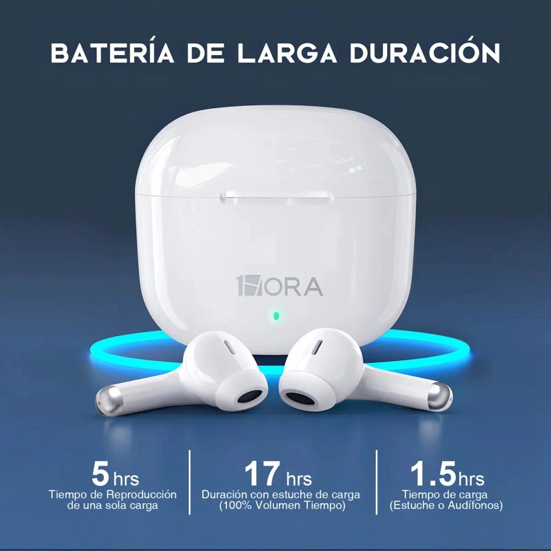 AUDIFONOS IN-EAR INALAMBRICOS CON CARGA RAPIDA - 3
