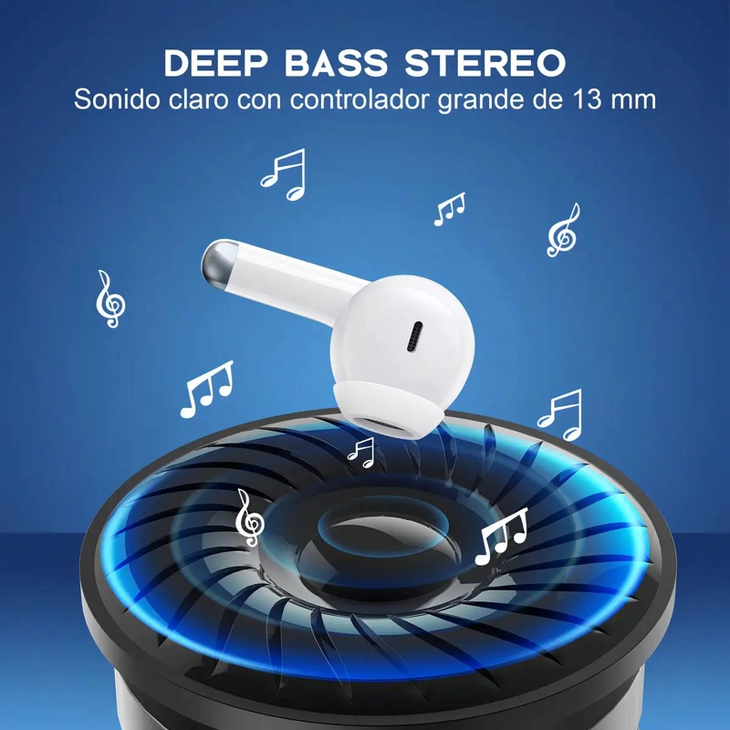 AUDIFONOS IN-EAR INALAMBRICOS CON CARGA RAPIDA - 4