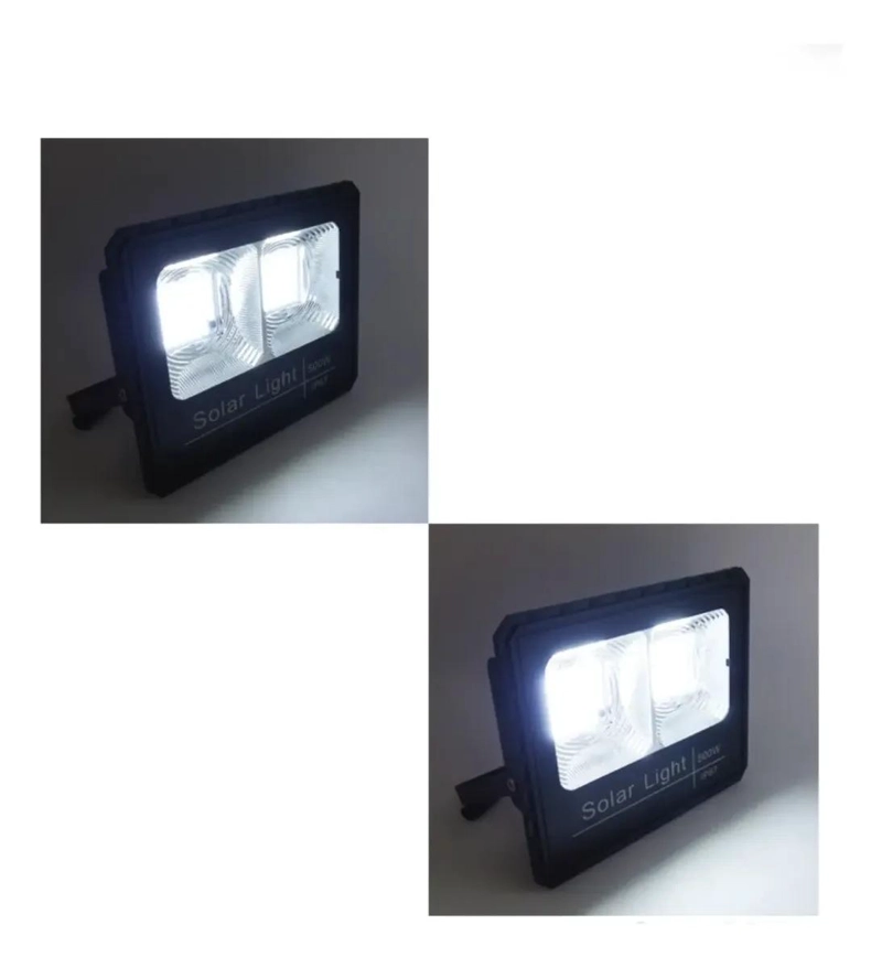PROYECTOR SOLAR LED 500W CON 193 LEDS Y PANEL SOLAR - 2