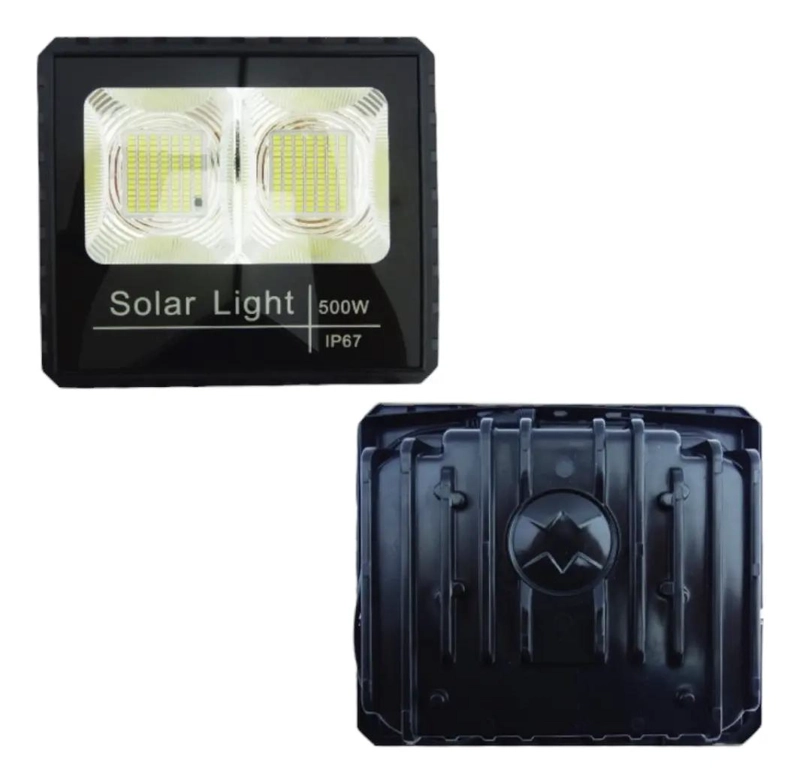 PROYECTOR SOLAR LED 500W CON 193 LEDS Y PANEL SOLAR - 3