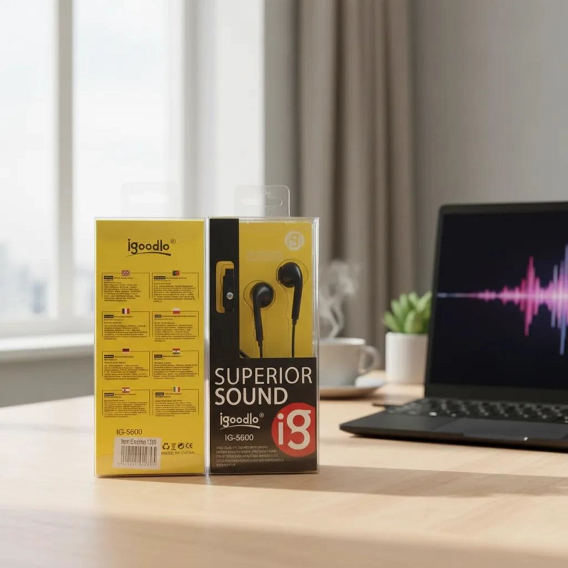 AUDIFONOS MANOS LIBRES CON MICROFONO PACK 12 UNIDADES - 4