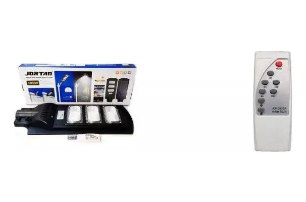 FOCO LED EXTERIOR SOLAR 180W CON SENSOR Y PANEL - 3