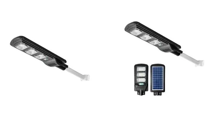 FOCO LED EXTERIOR SOLAR 180W CON SENSOR Y PANEL - 5