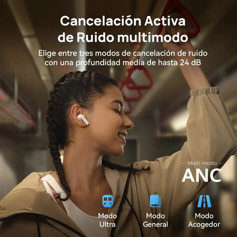 AUDIFONOS INALAMBRICOS FREEBUDS SE 4 COLOR BLANCO - 5