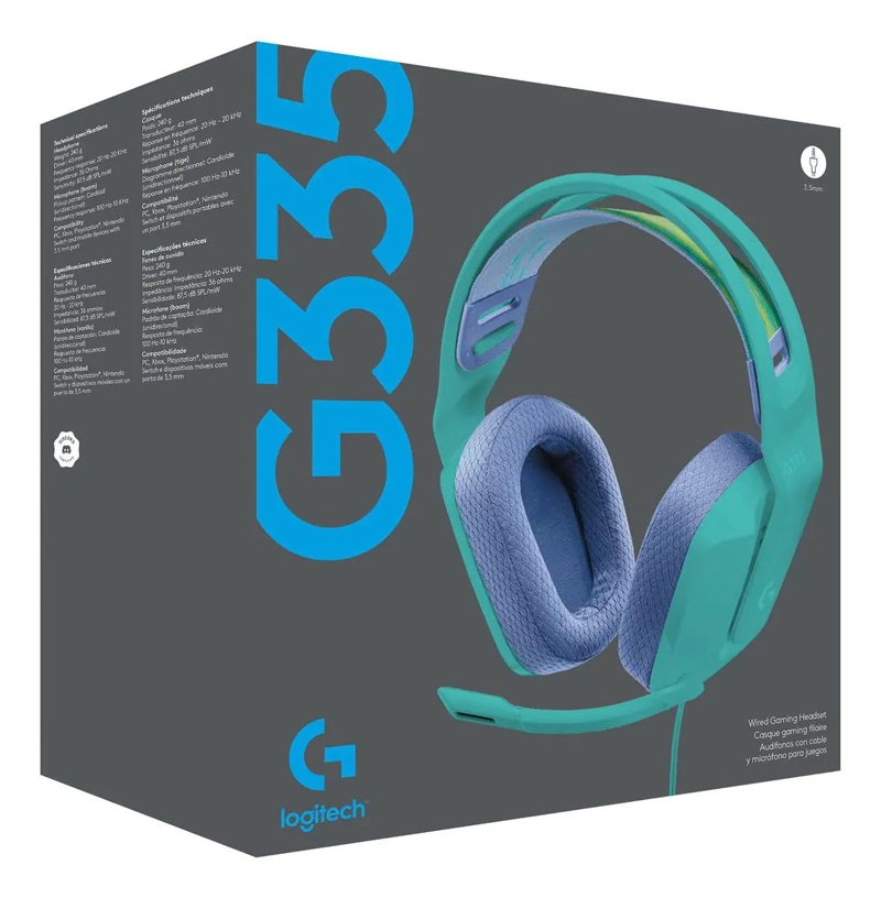 AUDIFONO GAMER LIGERO CON MICROFONO PARA PC Y CONSOLAS - 4