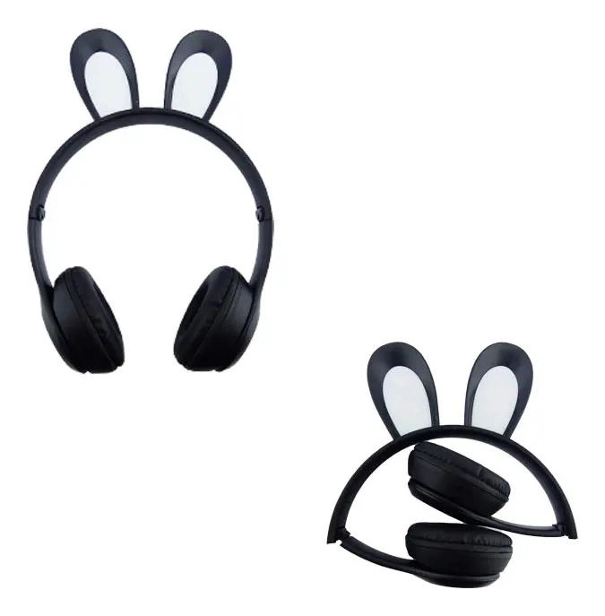 AUDIFONOS BLUETOOTH PLEGABLES CON LUCES LED PARA NIÑOS - 2