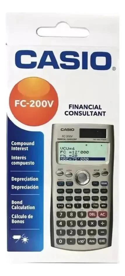 CALCULADORA FINANCIERA COLOR PLATEADO CON FUNCIONES AVANZ - 4