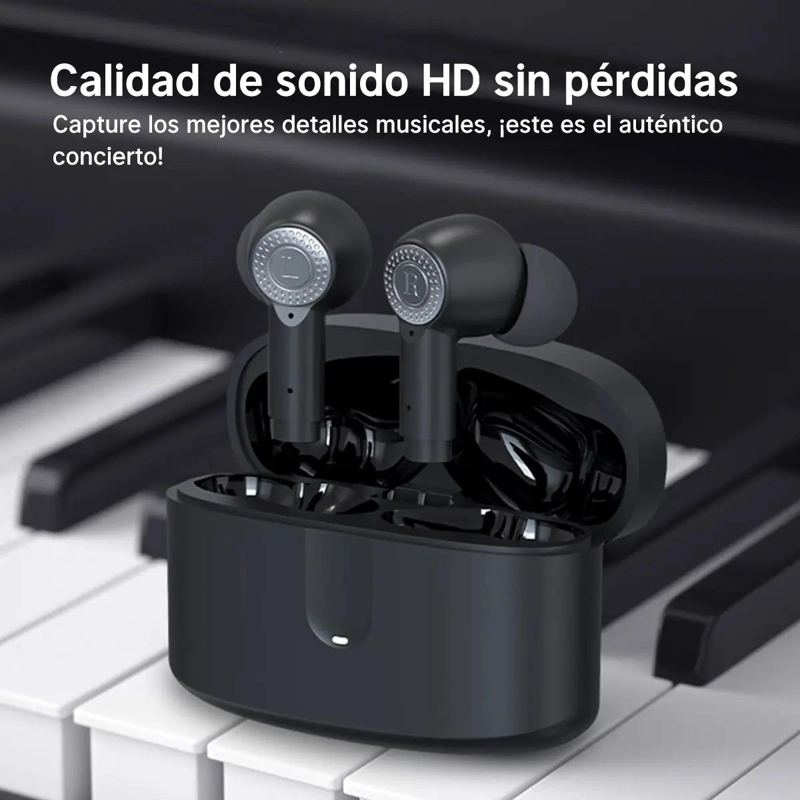 AUDIFONO INALAMBRICO BLUETOOTH J9 CON ANC Y ENC - 2