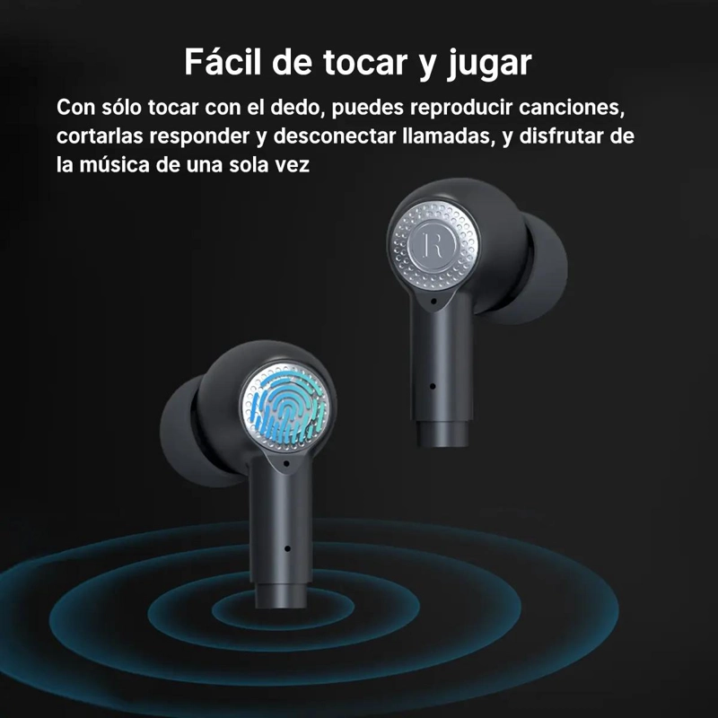 AUDIFONO INALAMBRICO BLUETOOTH J9 CON ANC Y ENC - 3