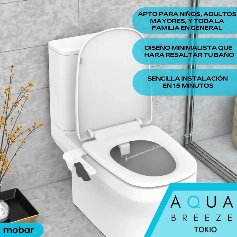 BIDET DUCHA ARABE PARA INODORO CON LAVADO - 4