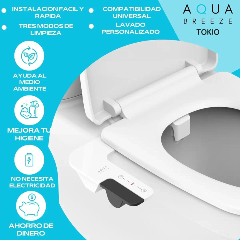 BIDET DUCHA ARABE PARA INODORO CON LAVADO - 5