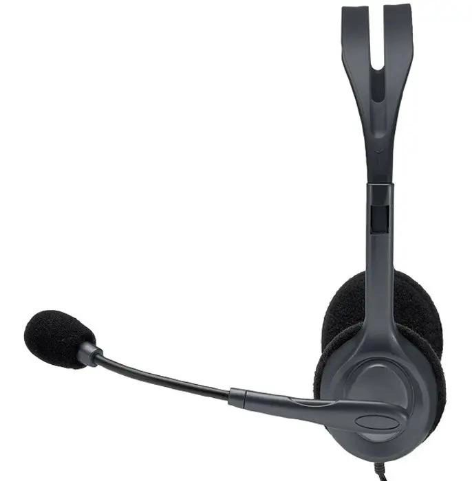 AUDIFONO DIADEMA CON MICROFONO Y CONECTOR JACK 3.5MM - 2