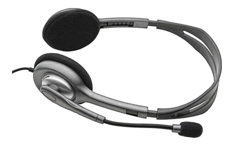 AUDIFONO DIADEMA CON MICROFONO Y CONECTOR JACK 3.5MM - 4