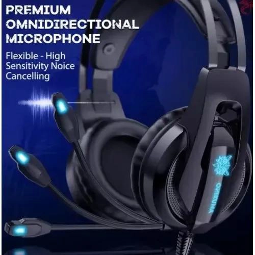 AUDIFONOS GAMER K16 RGB CON CANCELACION DE RUIDO - 3