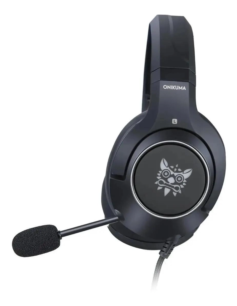 AUDIFONOS GAMER OVER-EAR CON MICROFONO Y LUZ LED - 2