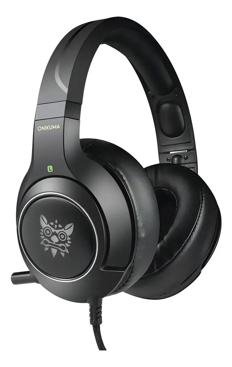 AUDIFONOS GAMER OVER-EAR CON MICROFONO Y LUZ LED - 5