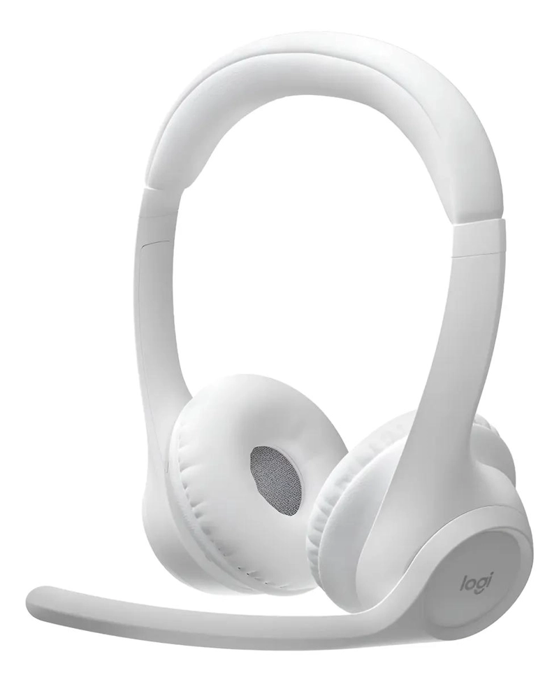 AUDIFONOS INALAMBRICOS CON MICROFONO BLANCO - 1