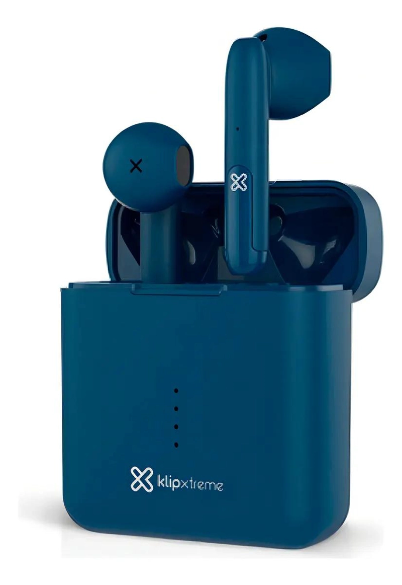 AURICULARES INALAMBRICOS IN-EAR TWS CON MICROFONO AZUL - 2