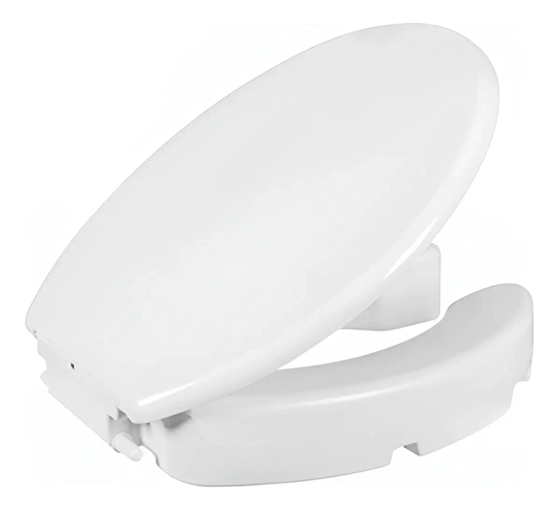 ALZA PARA INODORO BLANCO DE 13 CM CON TAPA - 2