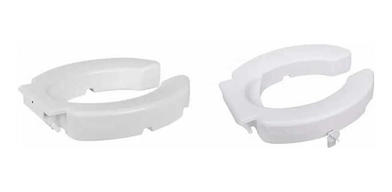 ALZA PARA INODORO BLANCO DE 13 CM CON TAPA - 4