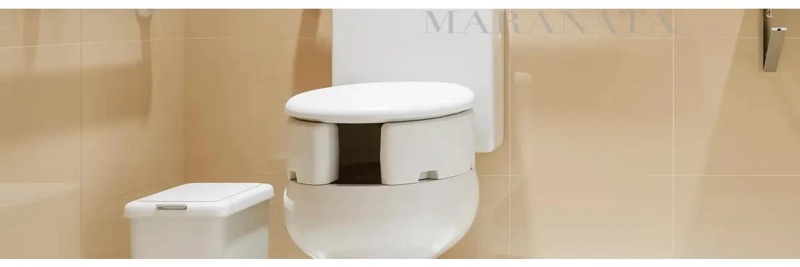ALZA PARA INODORO BLANCO DE 13 CM CON TAPA - 5